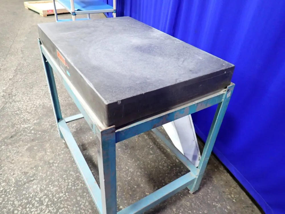Brown & Sharpe 36" X 24" Black Granite Surface Plate