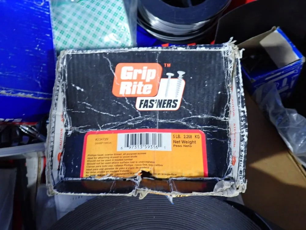 Power Fastners, K-flex, Grip Rite Misc. Hardware