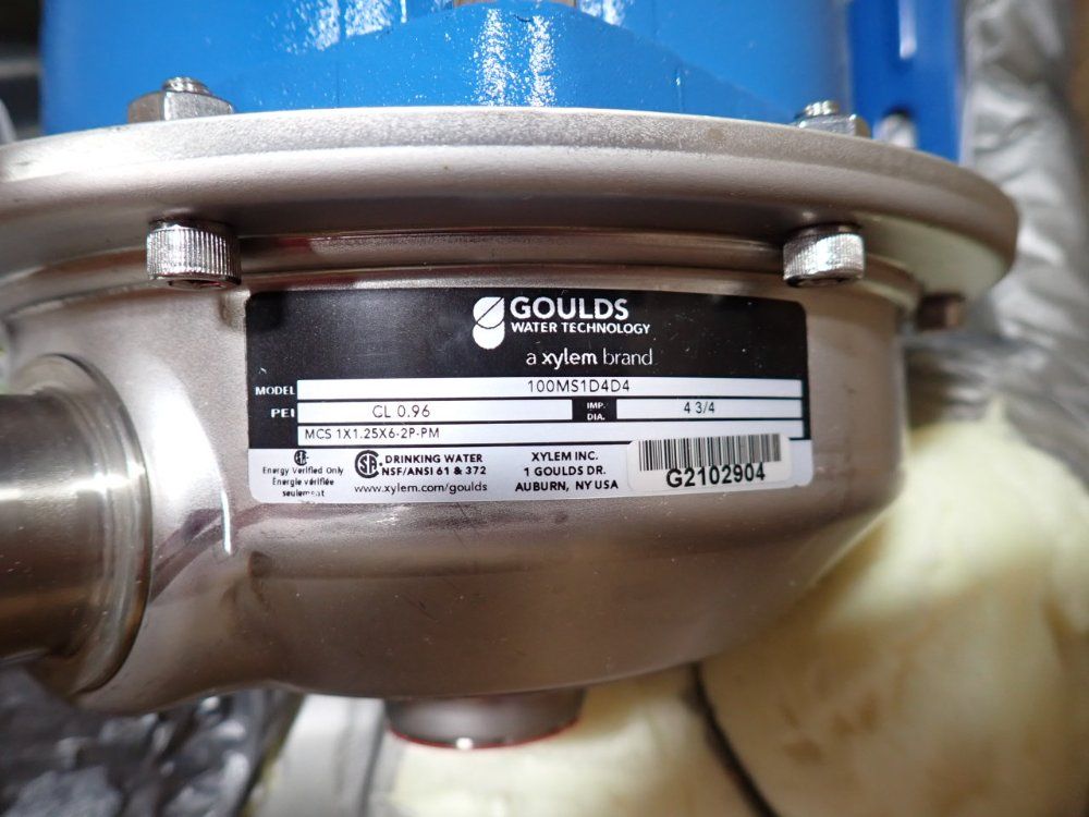 Goulds 3/4 Hp Pump - 100ms1d4d4