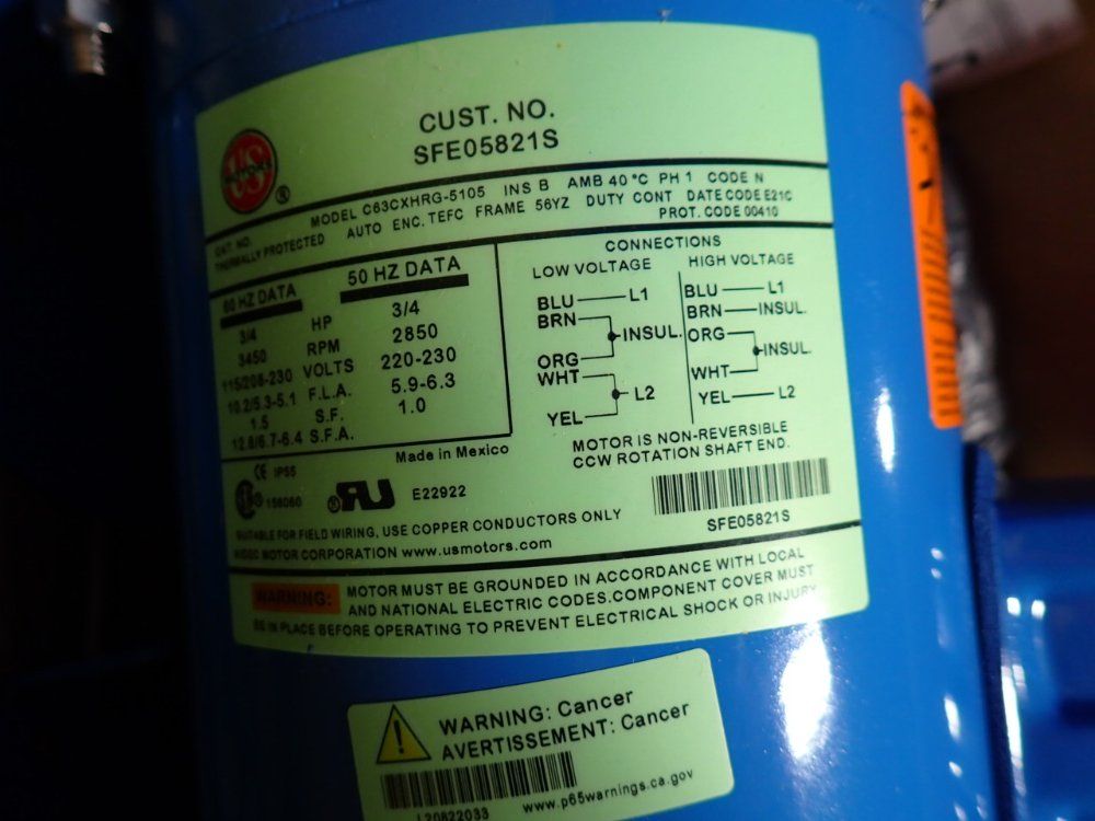 Goulds 3/4 Hp Pump - 100ms1d4d4