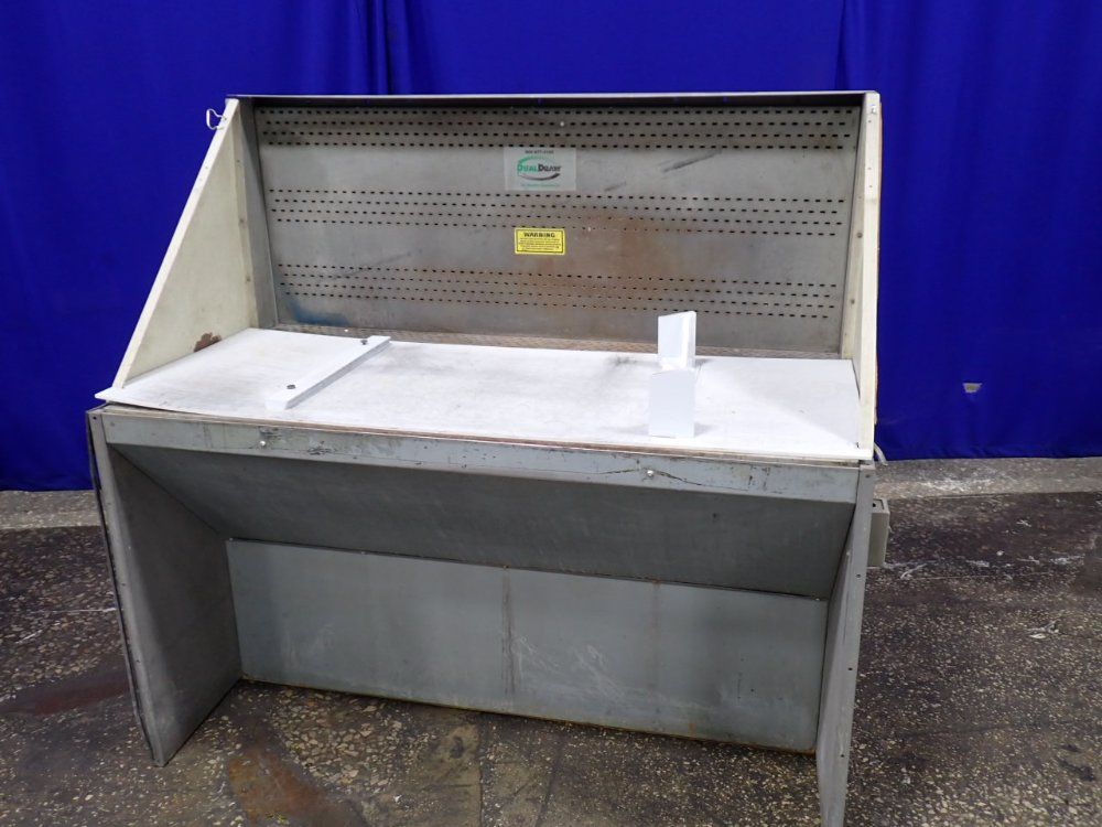 Dual Draw 58" X 24" Down Draft Table