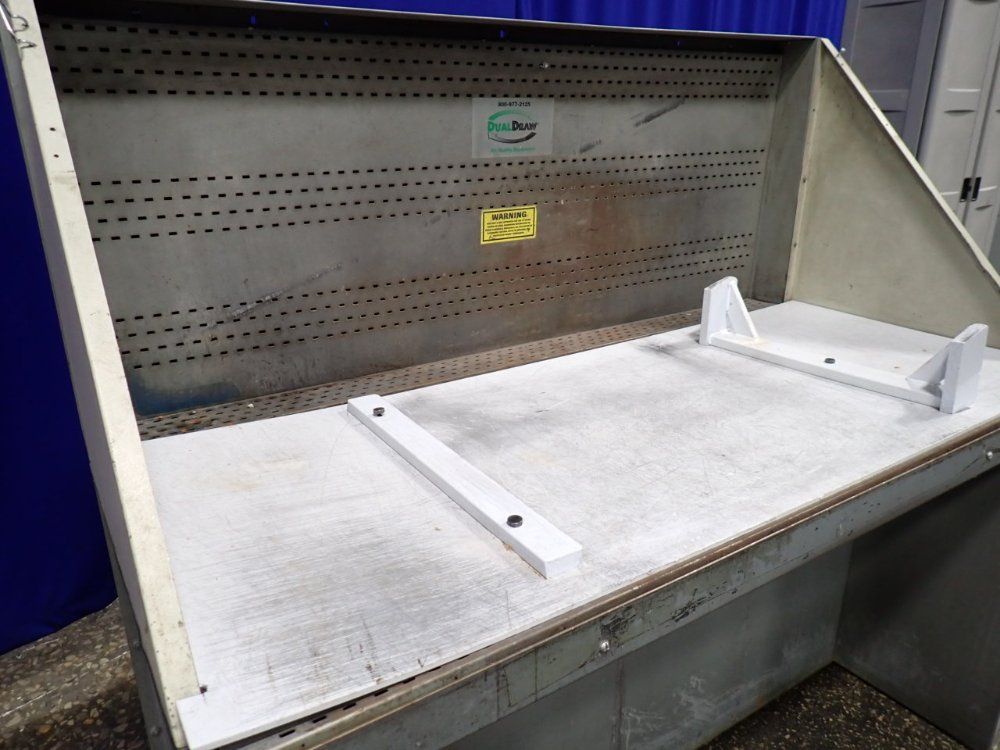 Dual Draw 58" X 24" Down Draft Table