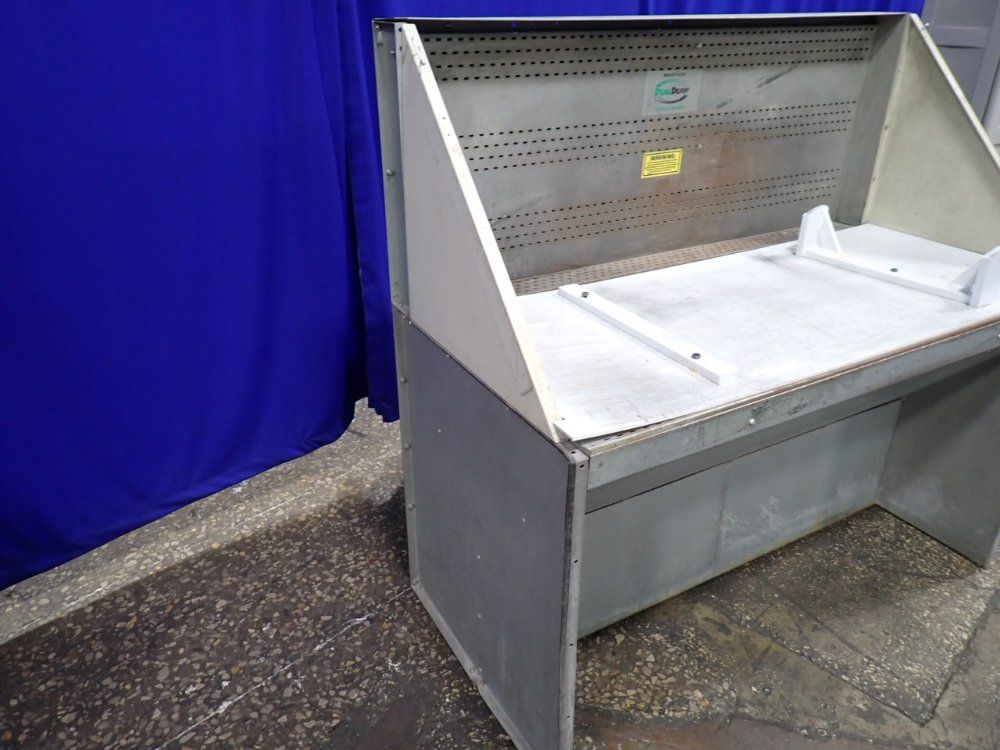 Dual Draw 58" X 24" Down Draft Table