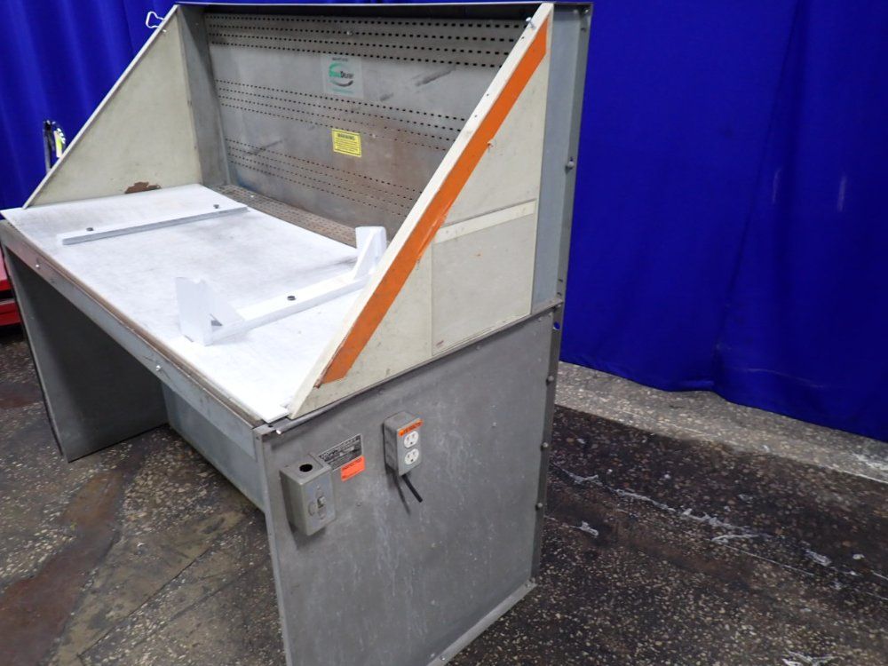 Dual Draw 58" X 24" Down Draft Table