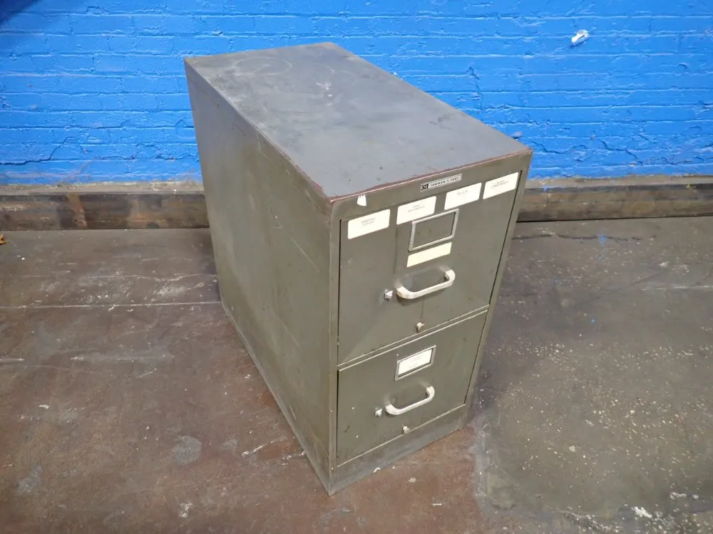 2 Drawers File Cabinet