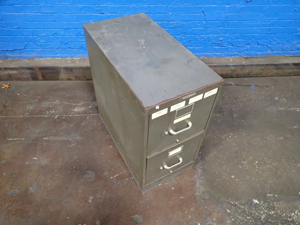 2 Drawers File Cabinet