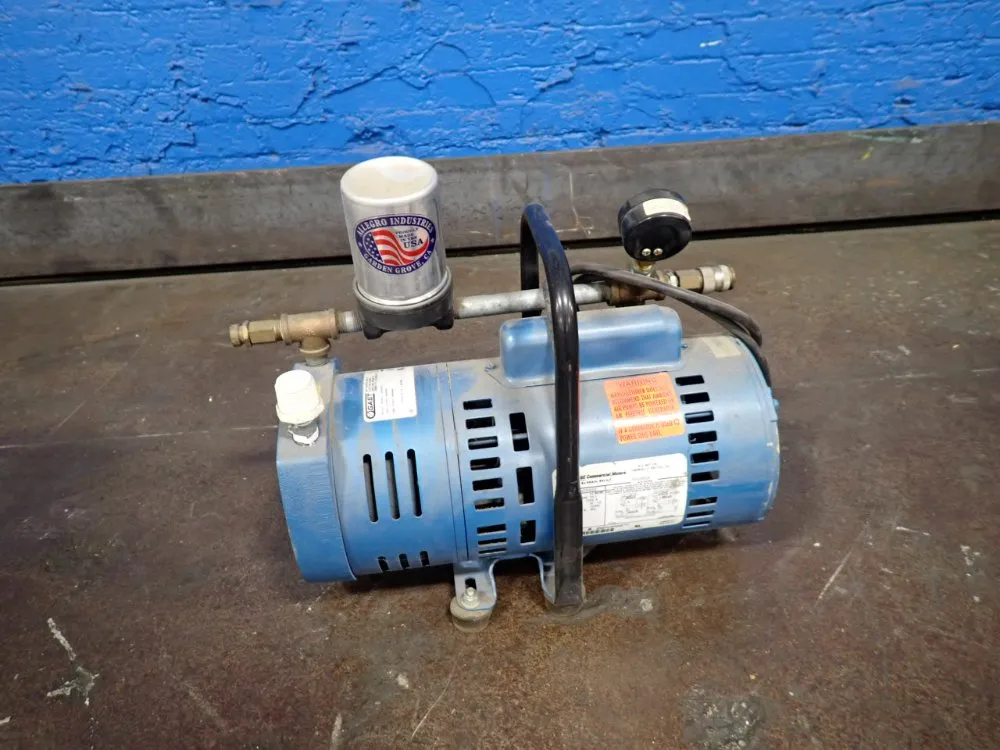 Gast Vacuum Pump - 1023-p152a-sg608x