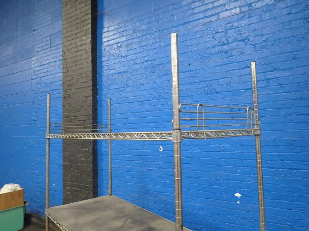 Erecta 3 Shelves Portable Wire Shelf