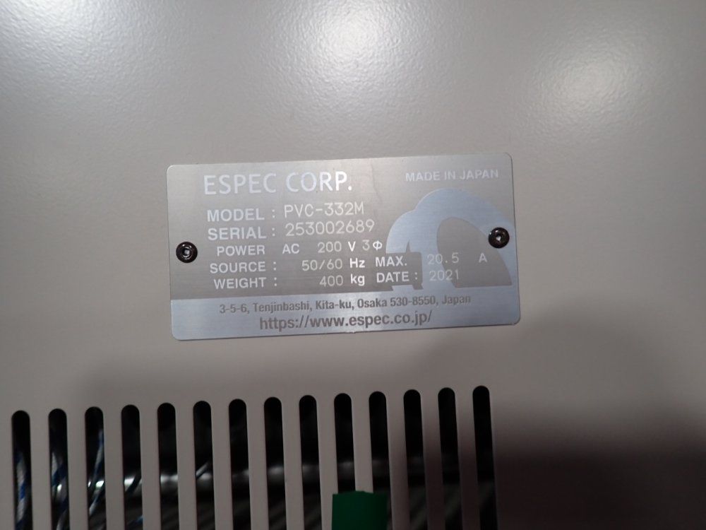 Espec Corp Clean Room Oven - Pvc-332m