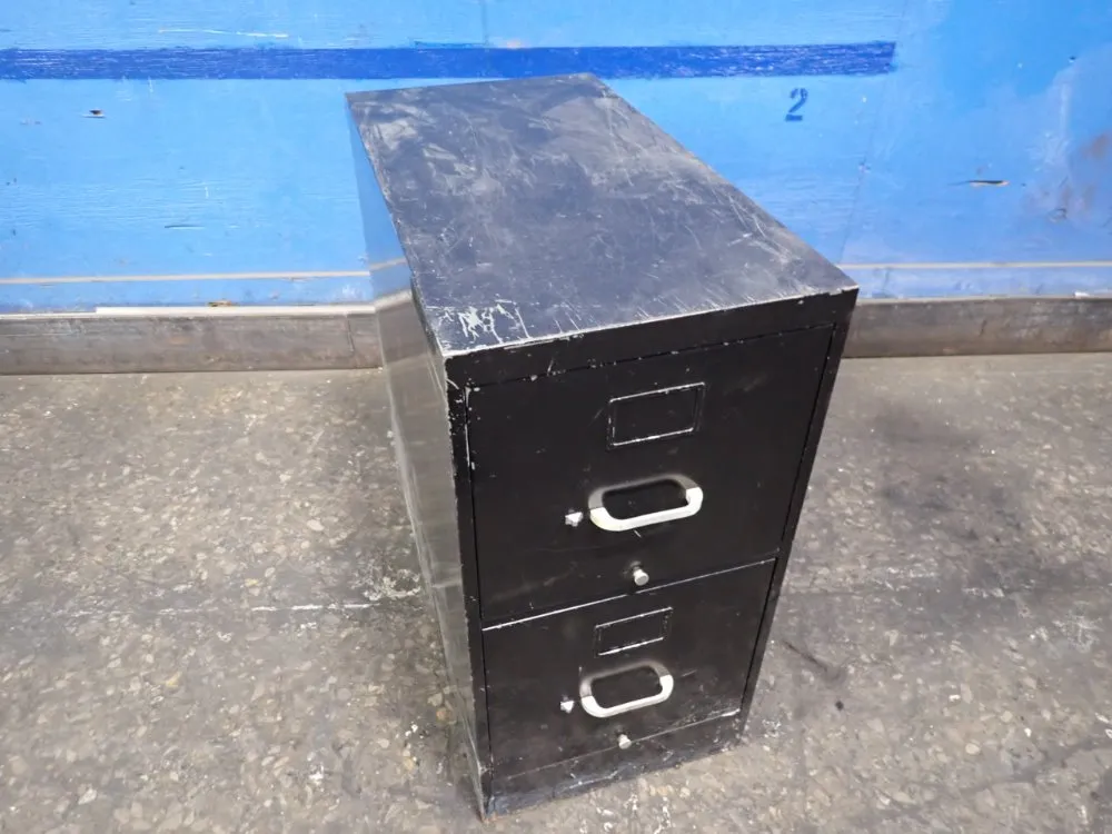 2 Drawers / 12" X 25" Filing Cabinet