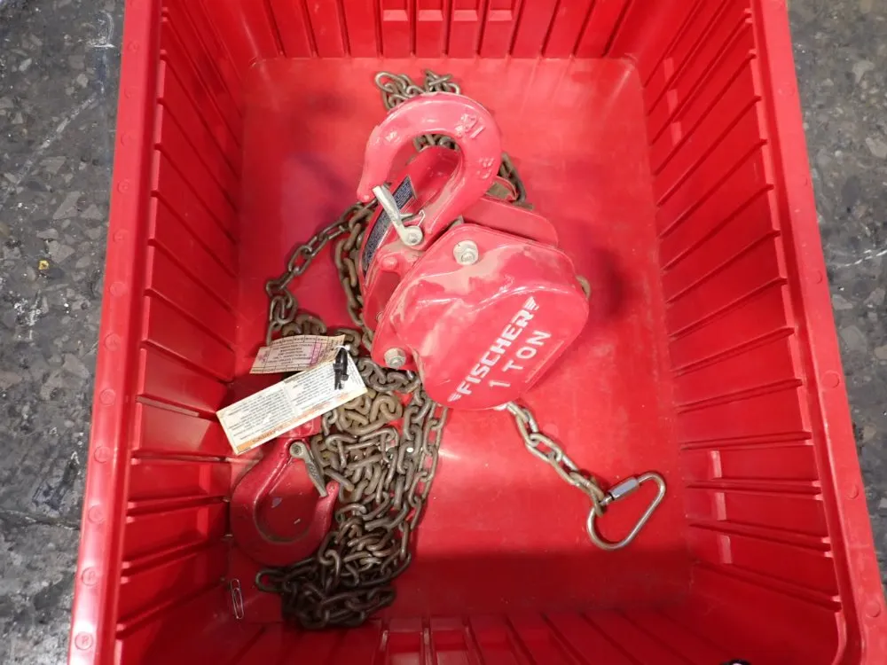 Fisher 1 Ton Chain Hoist