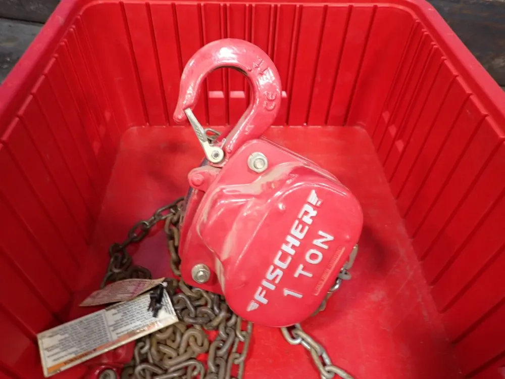 Fisher 1 Ton Chain Hoist