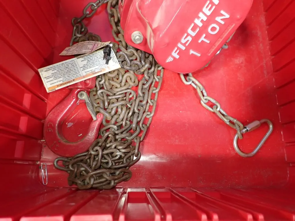 Fisher 1 Ton Chain Hoist