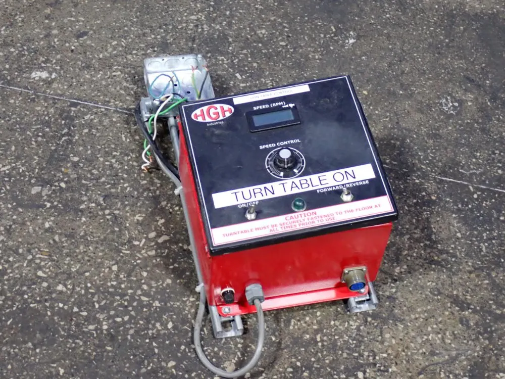 Hgh Industries Spin Table Control