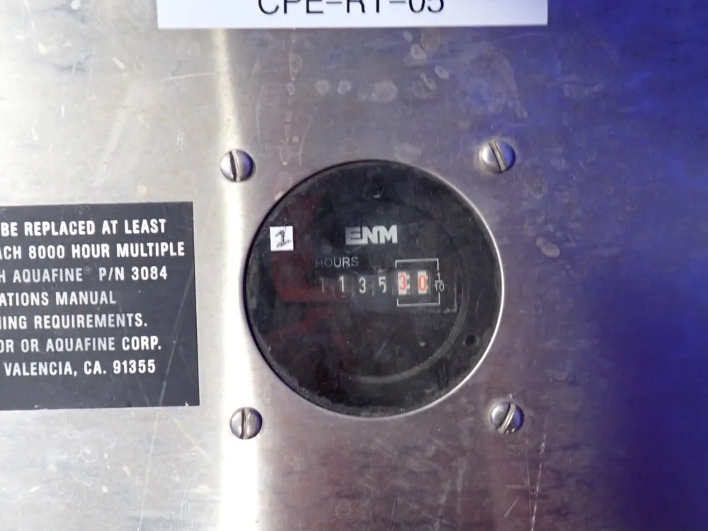 Aquafine Ultra Violet Disinfection Unit - Mp-2-sl