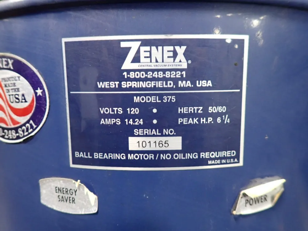 Zenex Central Vacuum - 375