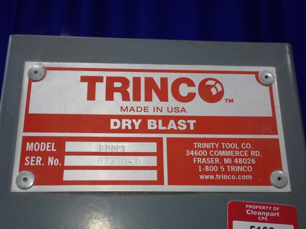 Trinco 1 Hp Dust Collector - 800pt