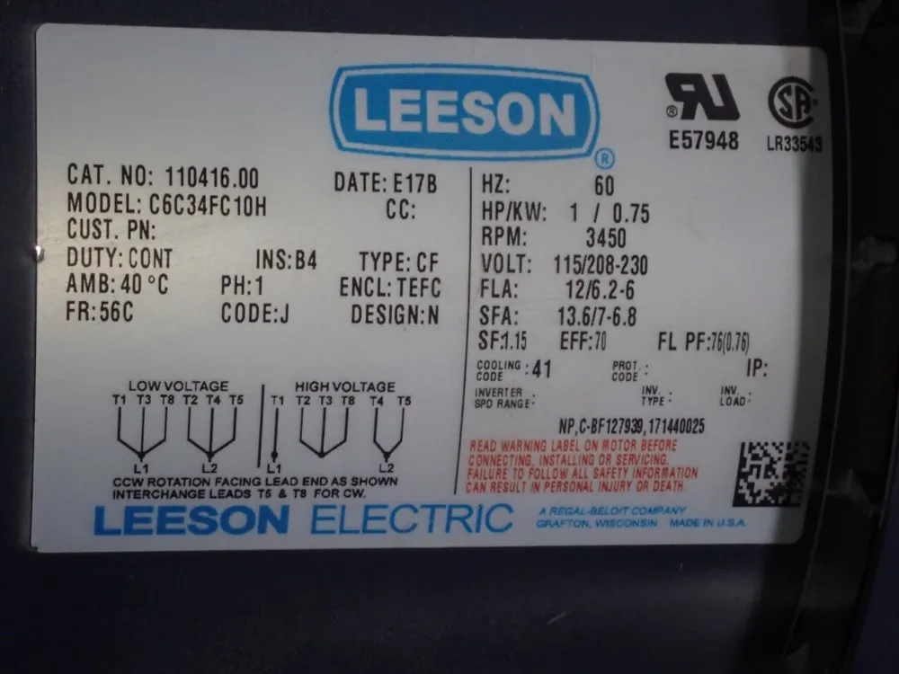 Trinco 1 Hp Dust Collector - 800pt