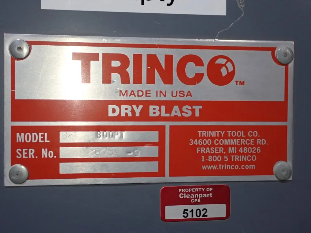 Trinco 1 Hp Dust Collector - 800pt