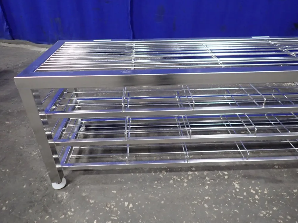 3 Shelves / 13" X 57" Shelving Unit