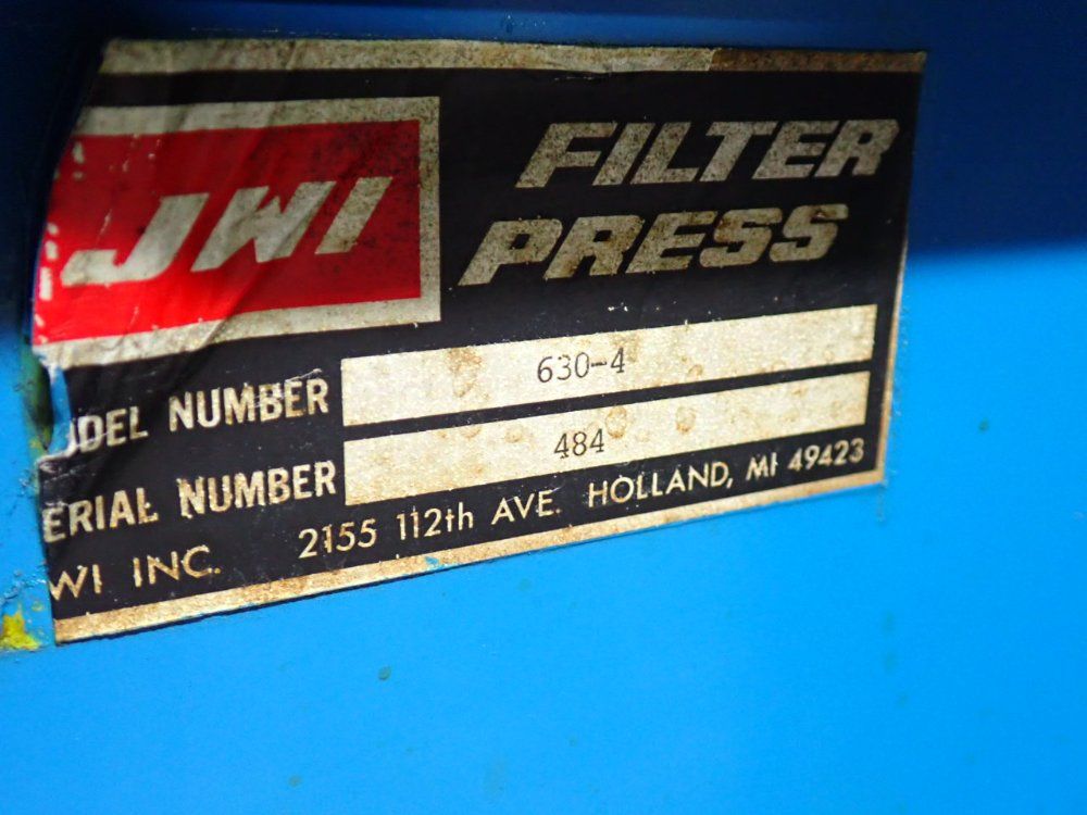 Americhem Services Engineering Filter Press - 630-4
