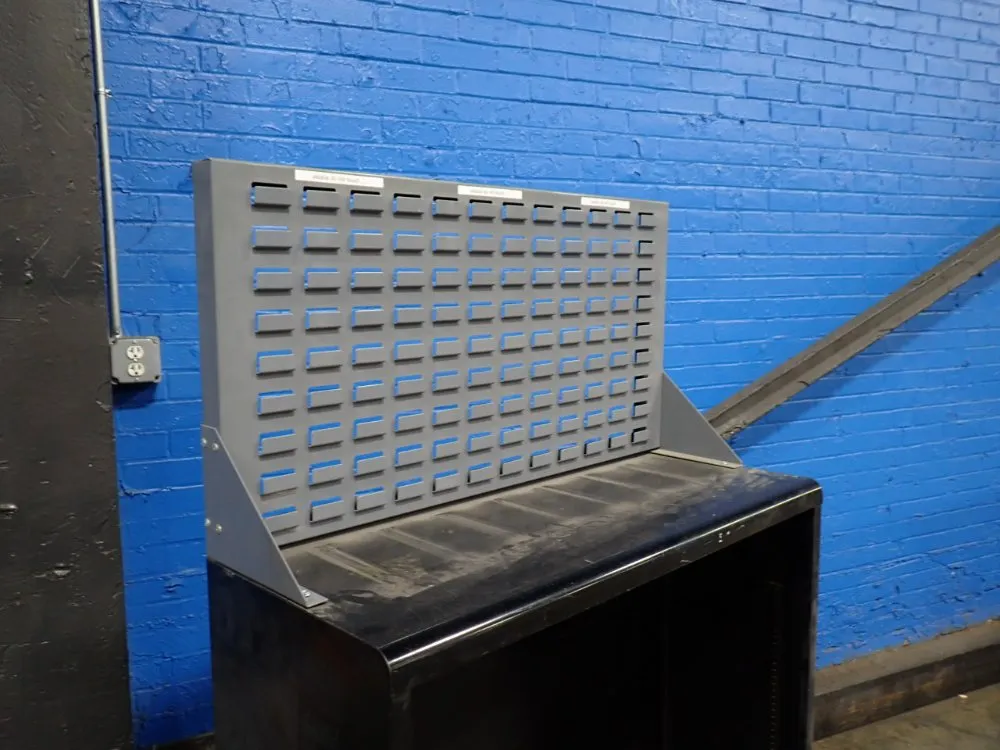 Global Industries Shelf W/ Louvered Rack