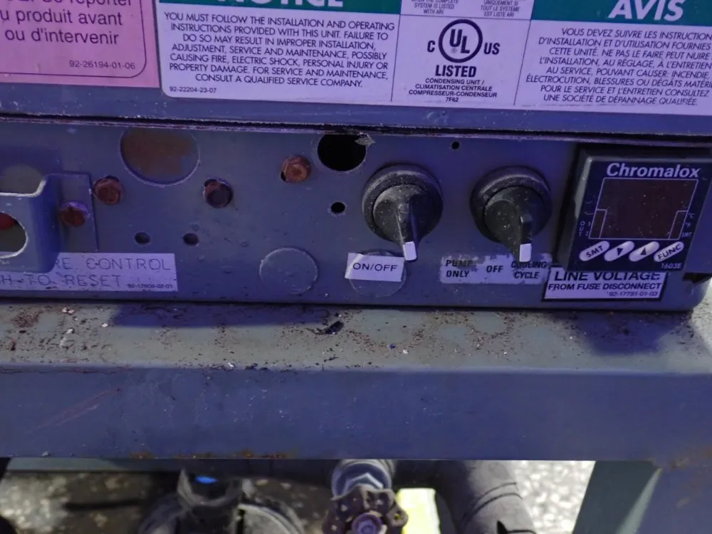 Marrone & Co Inc 1.5 Hp Cold Shot Chiller - Acwc-90-dm