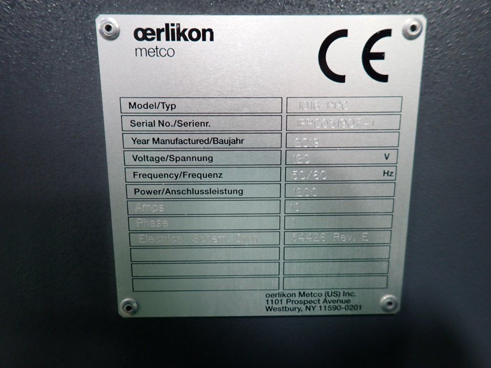 Oerikon Metco Thermal Spray System - 350ru