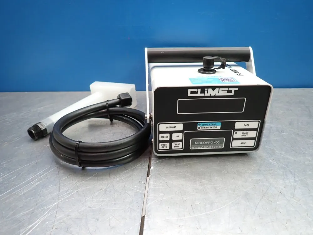 Climet Instruments Portable Laser Partical Counter - Ci-400-0-1-1