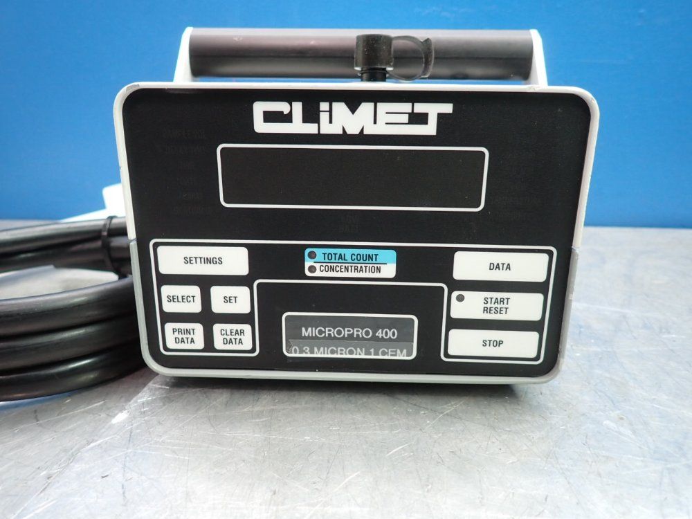 Climet Instruments Portable Laser Partical Counter - Ci-400-0-1-1