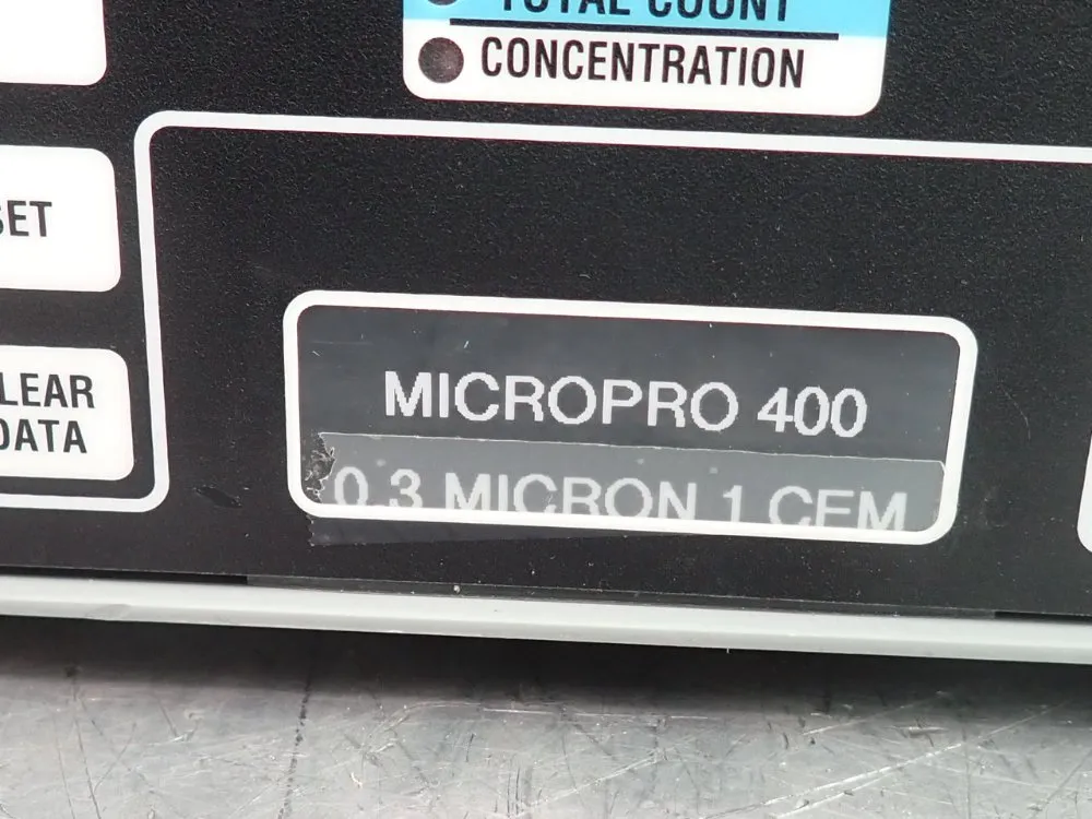 Climet Instruments Portable Laser Partical Counter - Ci-400-0-1-1