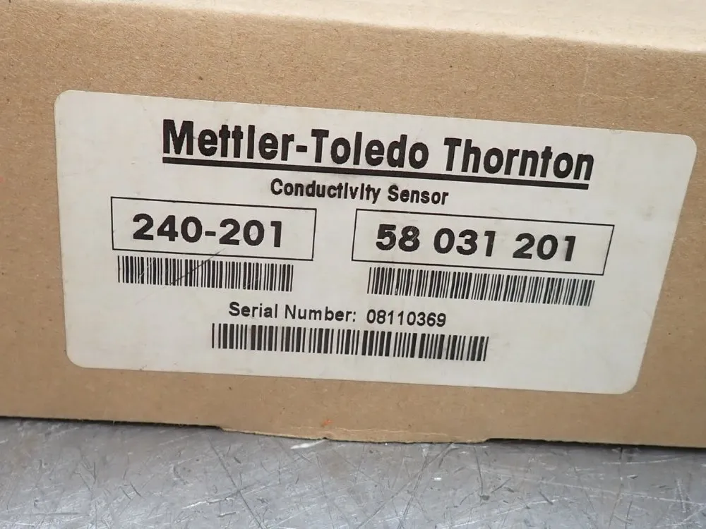 Mettler-toledo Thornton Lot Of 2 Conductivity Sensors - 240-201