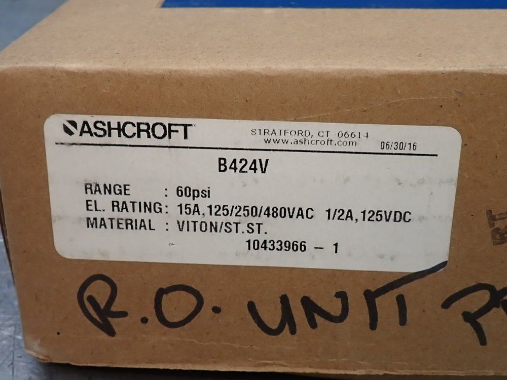 Ashcroft Pressure Switch - B424v