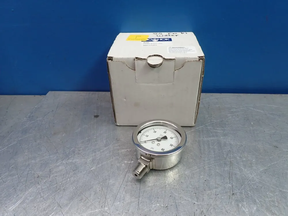 Noshok 60 Psi Pressure Gauge - 25-400