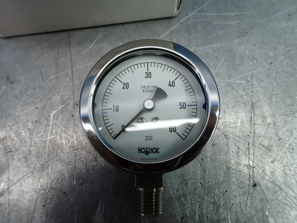 Noshok 60 Psi Pressure Gauge - 25-400