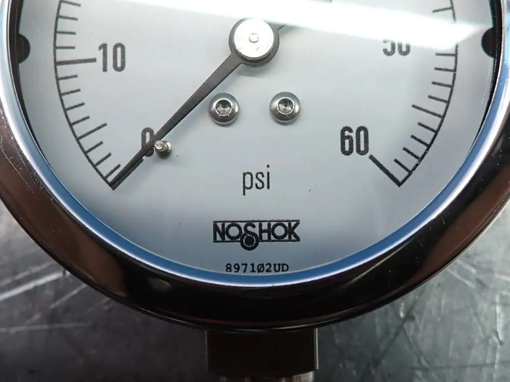 Noshok 60 Psi Pressure Gauge - 25-400