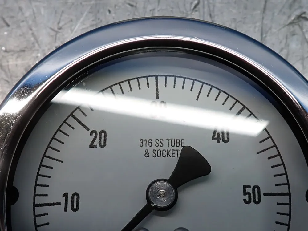 Noshok 60 Psi Pressure Gauge - 25-400