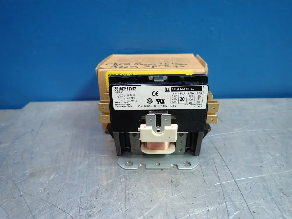 Square D Definite Purpose Contactor - 8910dp11v02