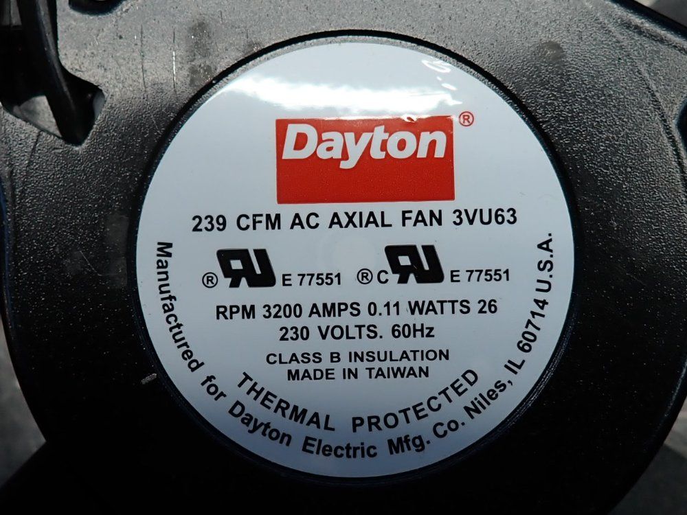 Dayton Ac Axial Fan - 3vu63