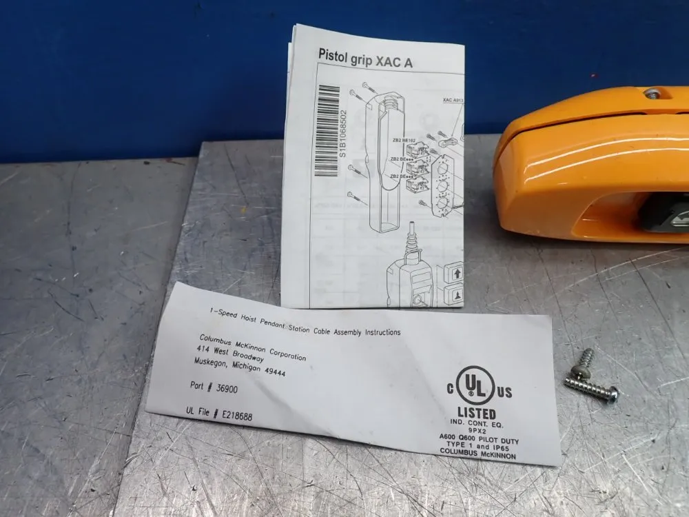 Columbus Mckinnon Corporation Hoist Pendant - 36900