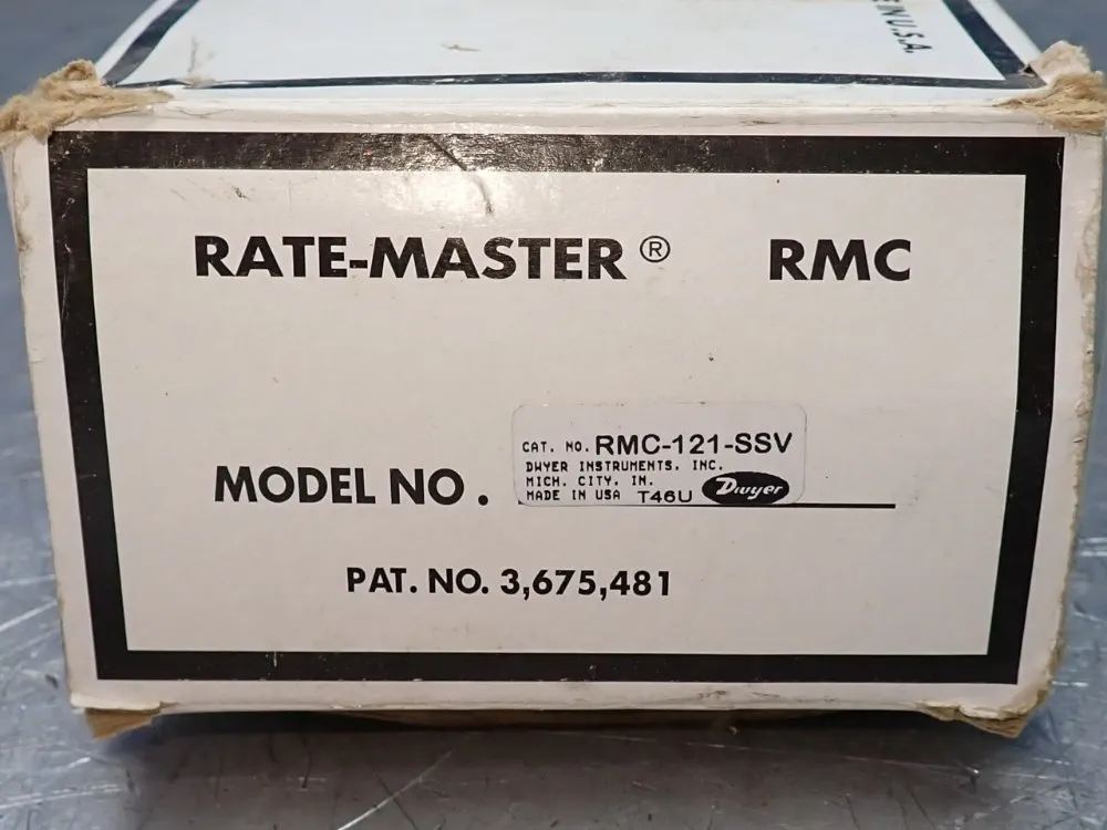 Dwyer Flow Meter - Rmc-121-ssv