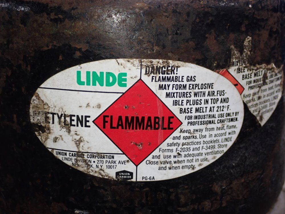 Linde Gas Cylinder