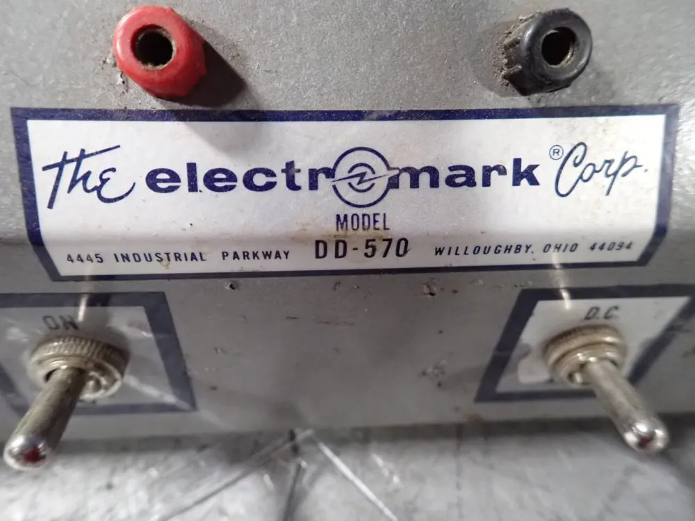The Electromark Corp Power Supply - Dd-570