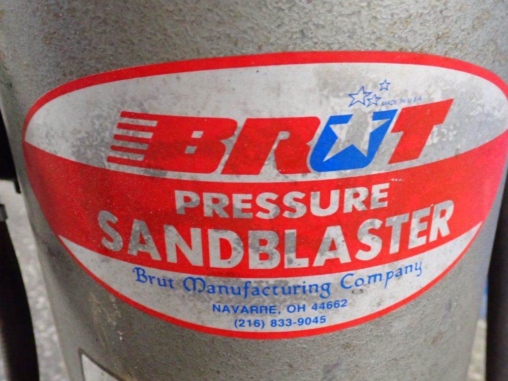 Brut Mfg Co Pressure Sandblaster