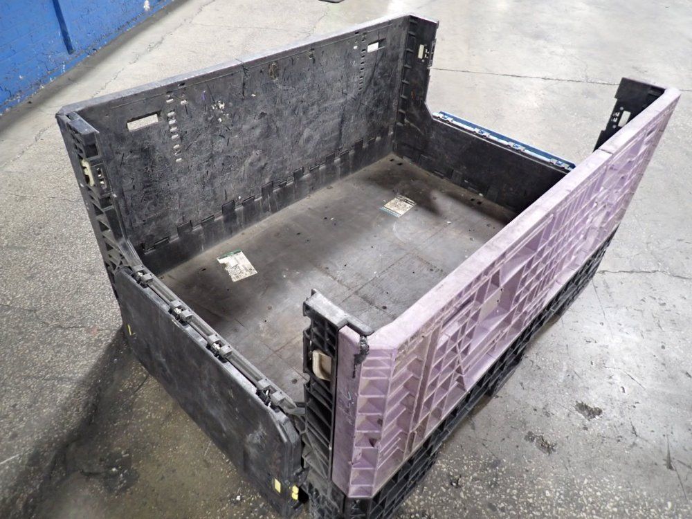 60"x 44"x 28" Collapsible Plastic Crate