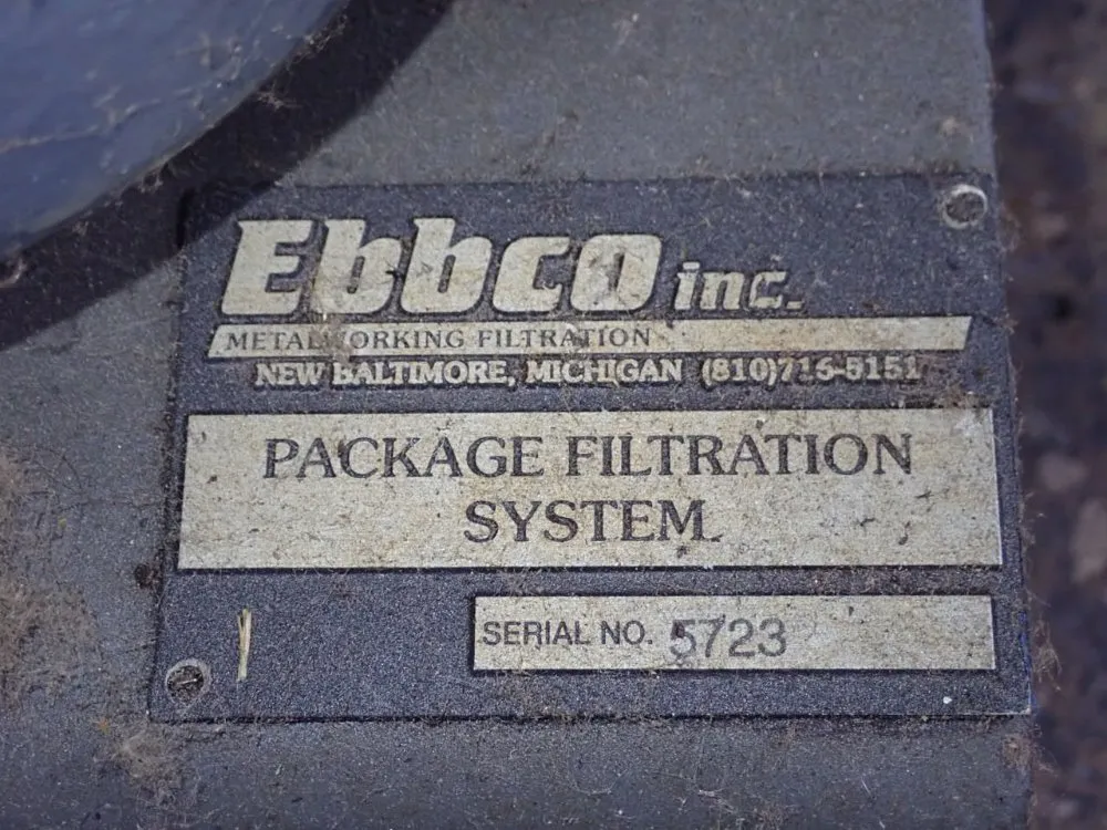 Ebbco Inc 2 Hp Filter Unit - Mwf3-623