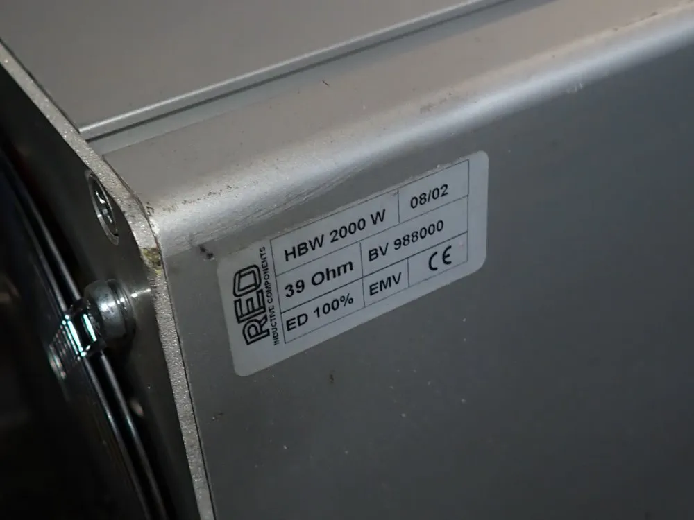 Reo Inductive Components 39 Ohm Inductive Resistor - Hbw 2000 W