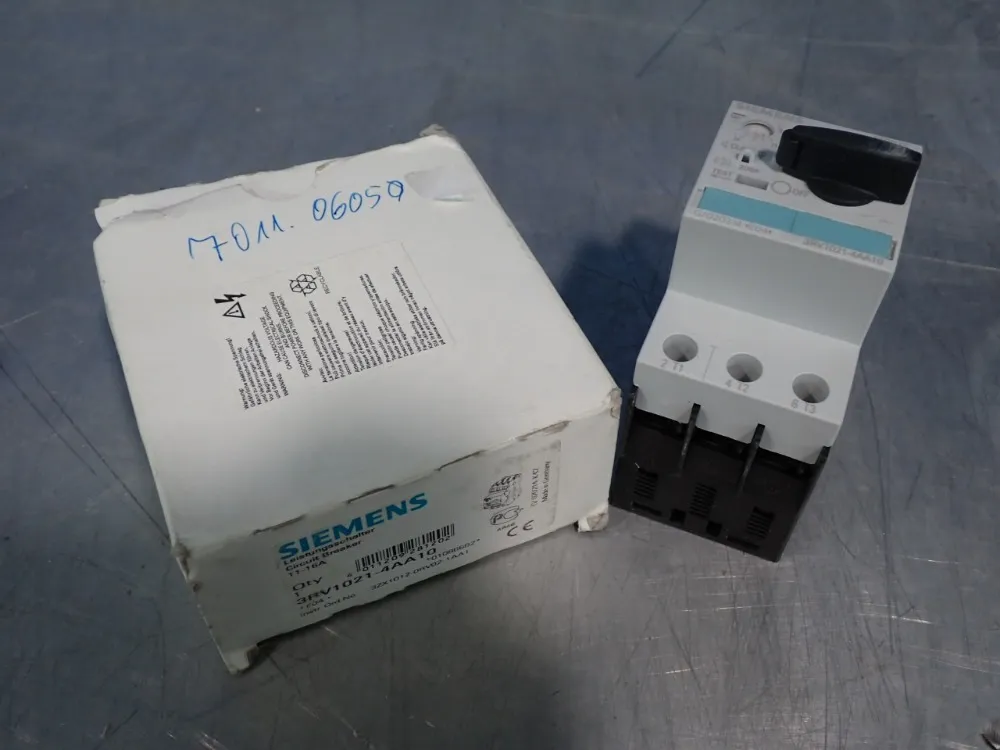Siemens Circuit Breaker - 3rv1021-4aa10