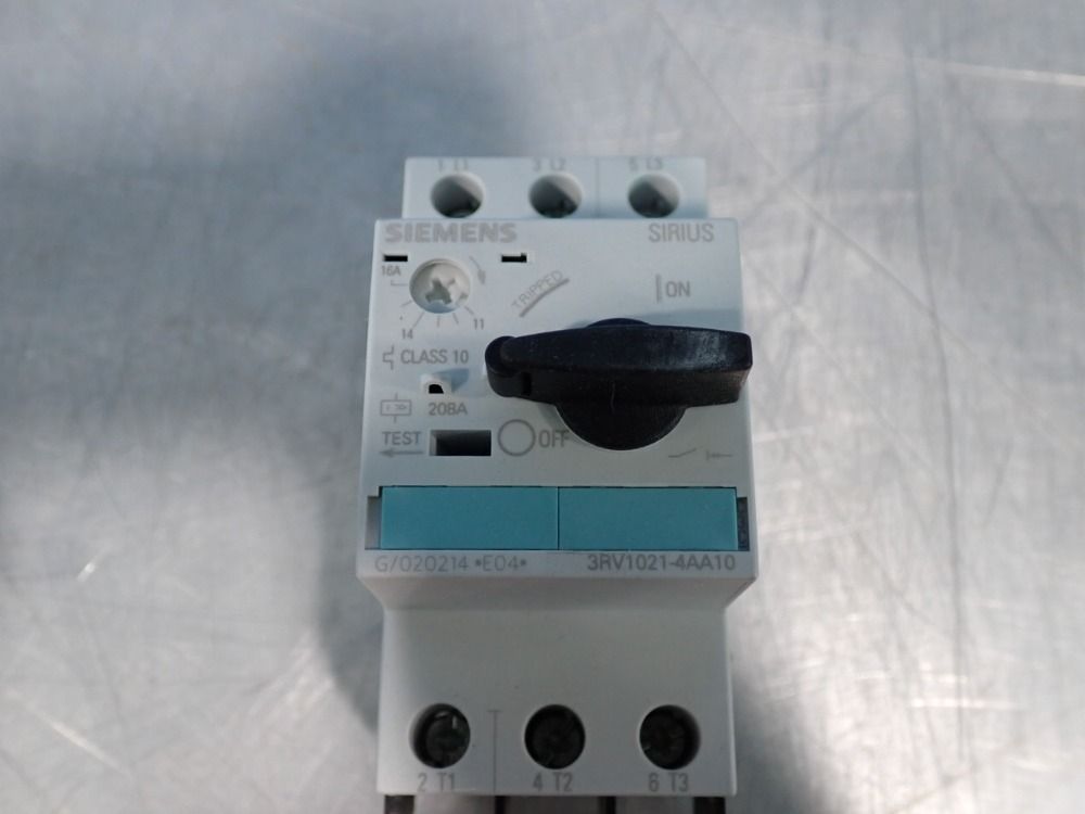 Siemens Circuit Breaker - 3rv1021-4aa10