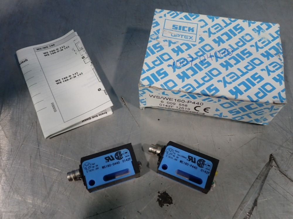 Sick Photoelectric Sensor - Ws/we160-pp440